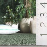 Safavieh Beach House 4'-0" x 6'-0" Rug in Green