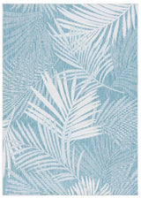 Safavieh Beach House Bhs264J Aqua/Ivory Rug.