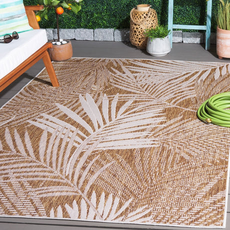 Safavieh Beach House Bhs264T Brown/Ivory Rug.