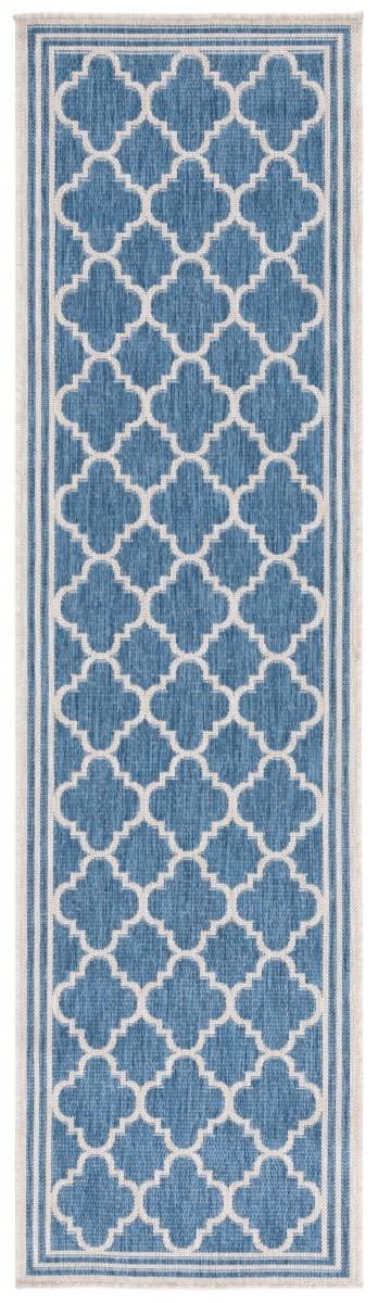 Safavieh Beach House Bhs266M Blue/Ivory Rug.