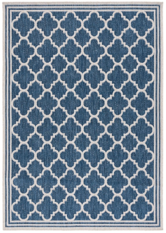 Safavieh Beach House Bhs266M Blue/Ivory Rug.