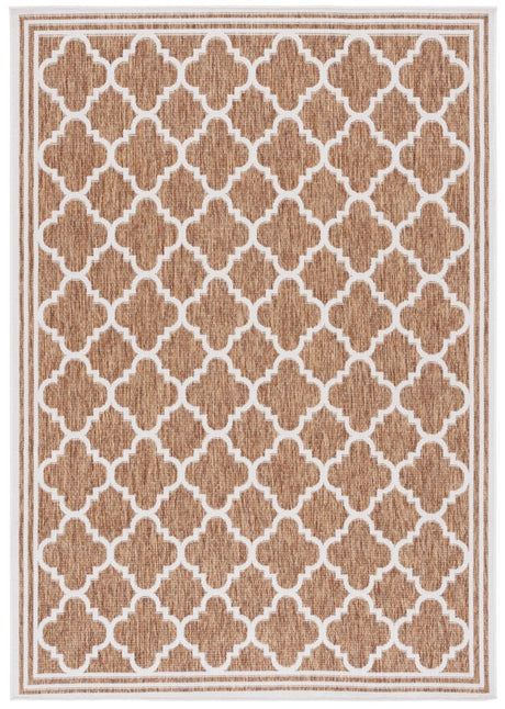 Safavieh Beach House Bhs266T Brown/Ivory Rug.