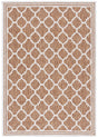 Safavieh Beach House Bhs266T Brown/Ivory Rug.