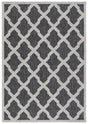 Safavieh Beach House 4'-0" x 6'-0" Rug in Charcoal / Grey
