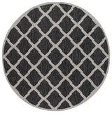 Safavieh Beach House 6'-7" x 6'-7" Rug in Charcoal / Grey