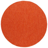 Safavieh Beach House 6'-7" x 6'-7" Rug in Orange