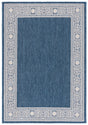 Safavieh Beach House 4'-0" x 6'-0" Rug in Blue / Ivory