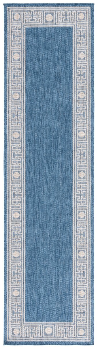 Safavieh Beach House Bhs276M Blue/Ivory Rug.