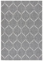 Safavieh Beach House 4'-0" x 6'-0" Rug in Charcoal / Grey