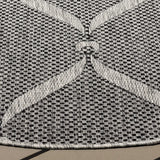 Safavieh Beach House 6'-7" x 6'-7" Rug in Charcoal / Grey