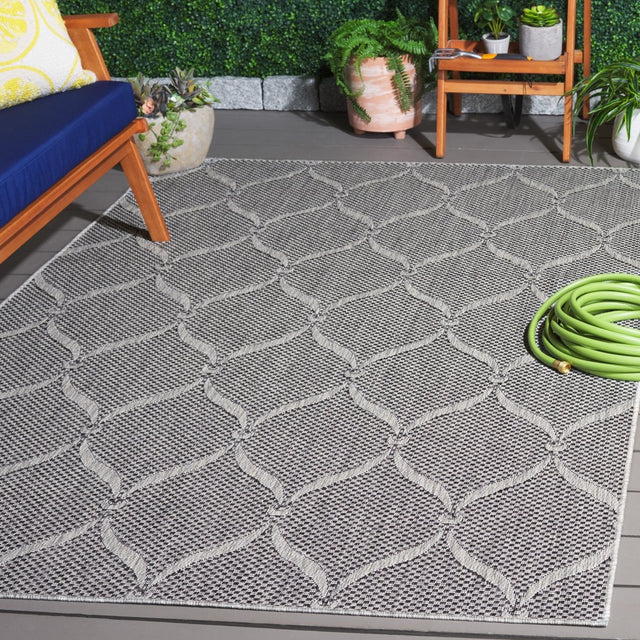 Safavieh Beach House Bhs280H Charcoal/Grey Rug.