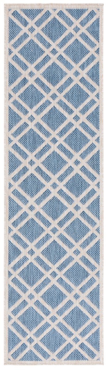 Safavieh Beach House Bhs282M Blue/Ivory Rug.