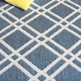Safavieh Beach House Bhs282M Blue/Ivory Rug.
