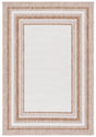 Safavieh Beach House 4'-0" x 6'-0" Rug in Beige / Brown