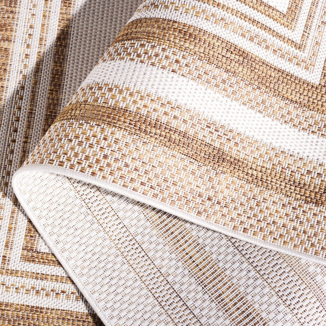 Safavieh Beach House Bhs284B Beige/Brown Rug.