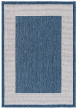 Safavieh Beach House 4'-0" x 6'-0" Rug in Blue / Ivory