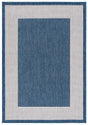 Safavieh Beach House 4'-0" x 6'-0" Rug in Blue / Ivory