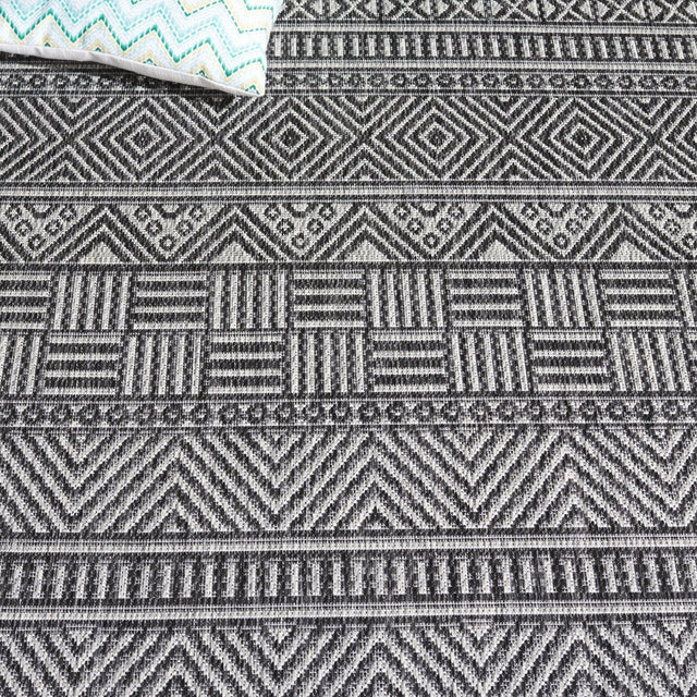 Safavieh Beach House Bhs288H Charcoal/Grey Rug.