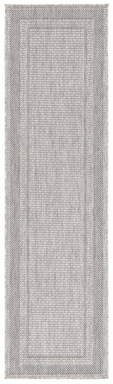 Safavieh Beach House Bhs290F Grey/Charcoal Rug.