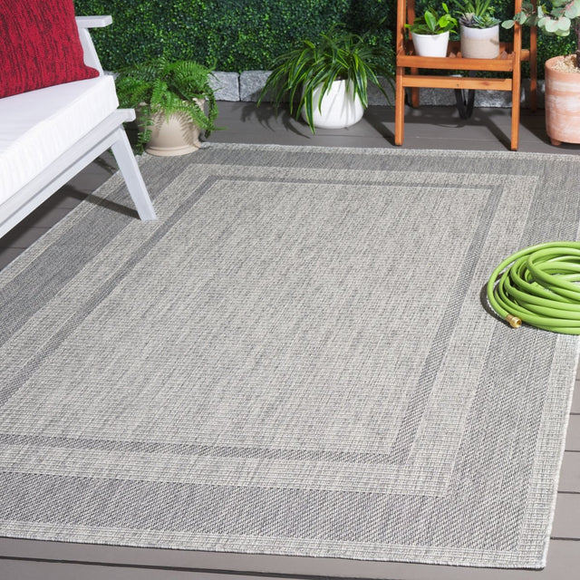 Safavieh Beach House Bhs290F Grey/Charcoal Rug.