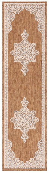 Safavieh Beach House Bhs292T Brown/Ivory Rug.