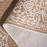 Safavieh Beach House Bhs292T Brown/Ivory Rug.