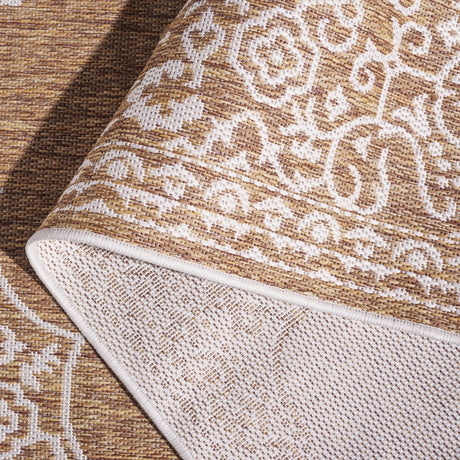 Safavieh Beach House Bhs292T Brown/Ivory Rug.