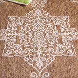 Safavieh Beach House Bhs292T Brown/Ivory Rug.