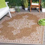Safavieh Beach House Bhs292T Brown/Ivory Rug.