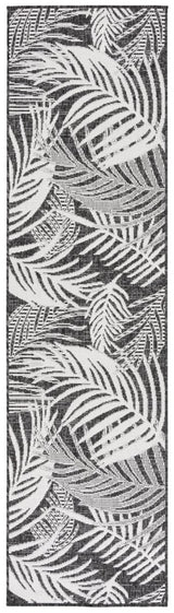 Safavieh Beach House Bhs294H Charcoal/Ivory Rug.