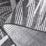 Safavieh Beach House Bhs294H Charcoal/Ivory Rug.