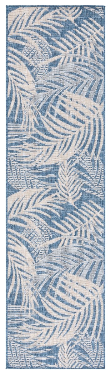 Safavieh Beach House Bhs294M Blue/Ivory Rug.