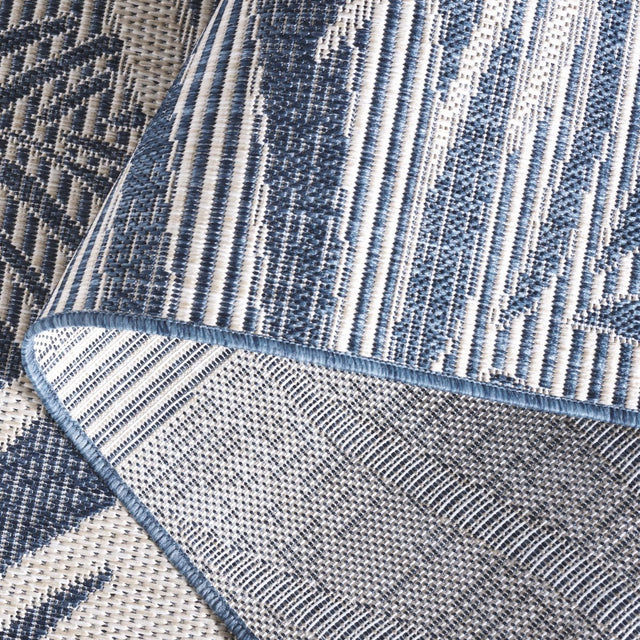 Safavieh Beach House Bhs294M Blue/Ivory Rug.