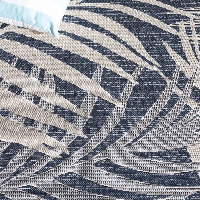 Safavieh Beach House Bhs294M Blue/Ivory Rug.
