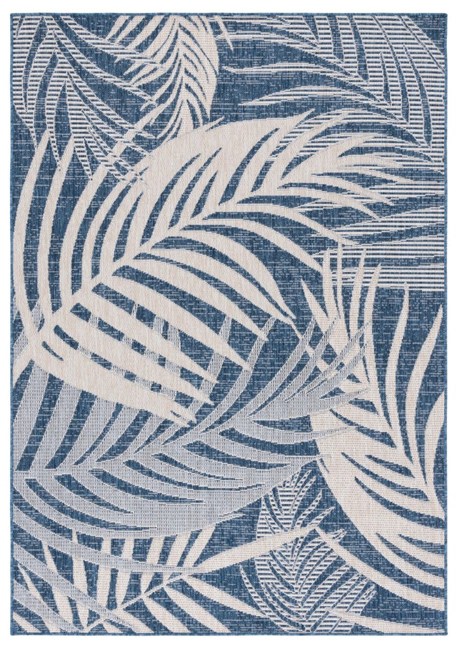 Safavieh Beach House Bhs294M Blue/Ivory Rug.