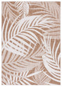 Safavieh Beach House 4'-0" x 6'-0" Rug in Brown / Ivory