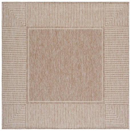 Safavieh Beach House 6'-7" x 6'-7" Rug in Beige / Light Beige
