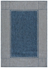 Safavieh Beach House 5'-3" x 7'-6" Rug in Blue / Beige