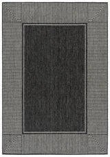 Safavieh Beach House 5'-3" x 7'-6" Rug in Black / Grey