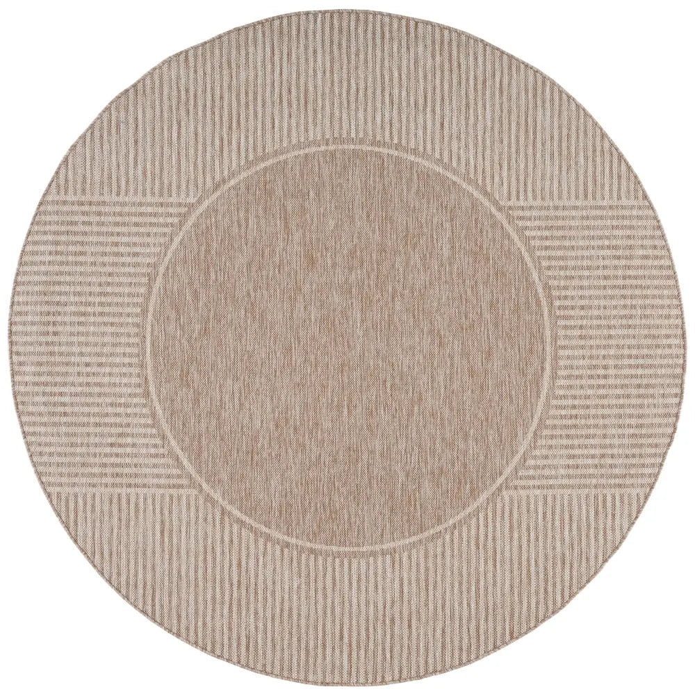 Safavieh Beach House 6'-7" x 6'-7" Rug in Beige / Light Beige