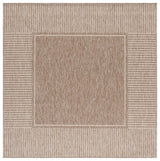 Safavieh Beach House 6'-7" x 6'-7" Rug in Beige / Light Beige
