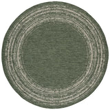Safavieh Beach House 6'-7" x 6'-7" Rug in Green / Beige