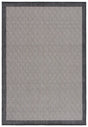 Safavieh Beach House 4'-0" x 6'-0" Rug in Black / Ivory