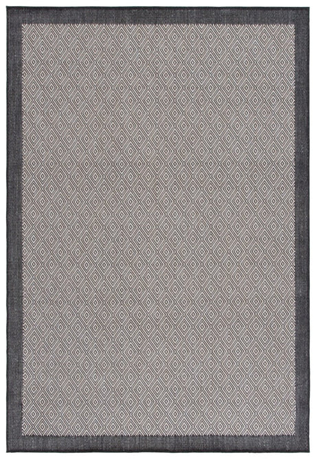 Safavieh Beach House Bhs406Z Black/Ivory Rug.