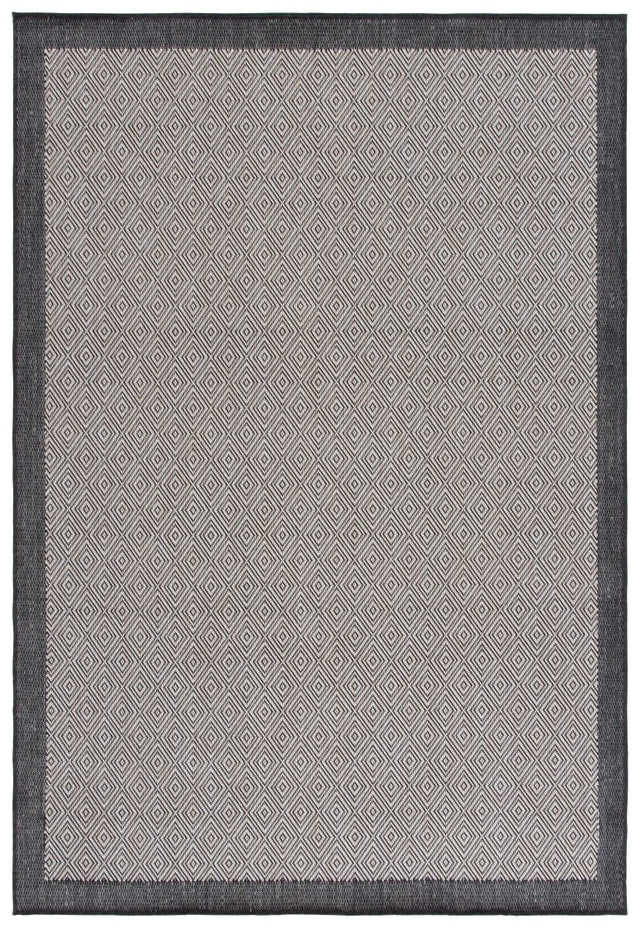 Safavieh Beach House Bhs406Z Black/Ivory Rug.
