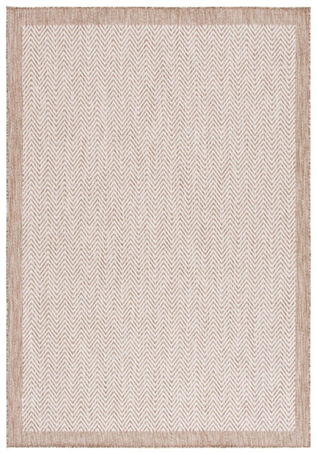 Safavieh Beach House Bhs408T Brown/Ivory Rug.