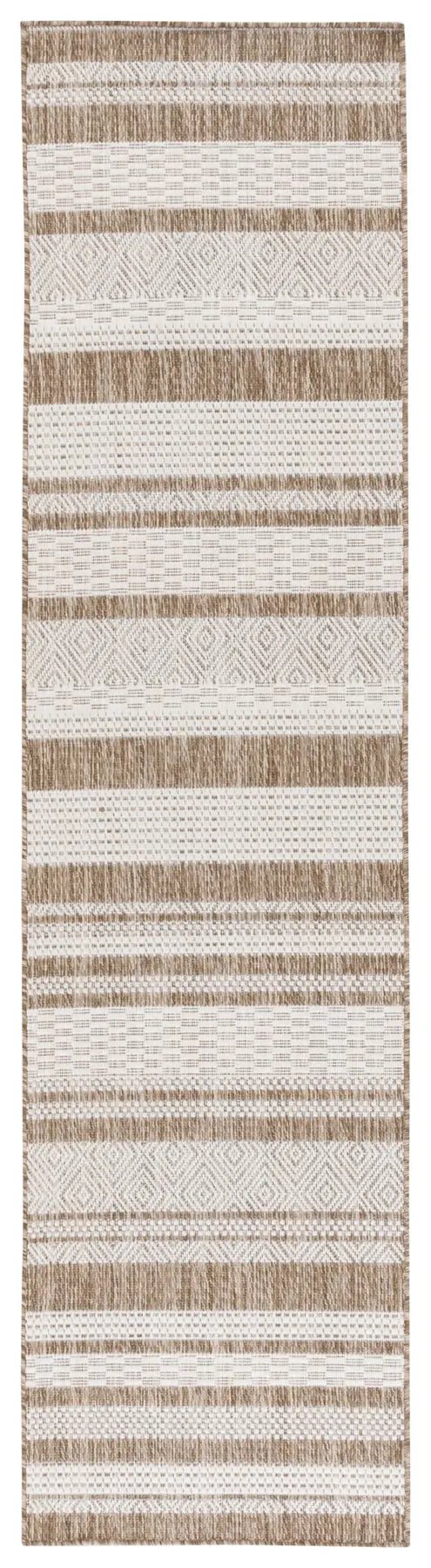 Safavieh Beach House 2'-0" x 8'-0" Rug in Navy / Ivory