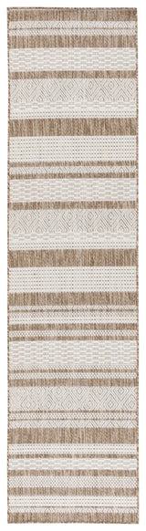 Safavieh Beach House 2'-0" x 8'-0" Rug in Navy / Ivory