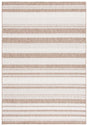 Safavieh Beach House 4'-0" x 6'-0" Rug in Navy / Ivory