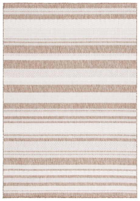 Safavieh Beach House Bhs410T Brown/Ivory Rug.